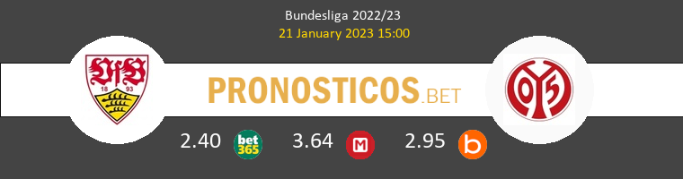 Stuttgart vs Mainz 05 Pronostico (26 Oct 2025) 1 Stuttgart vs Mainz 05 Pronostico (26 Oct 2025) 1