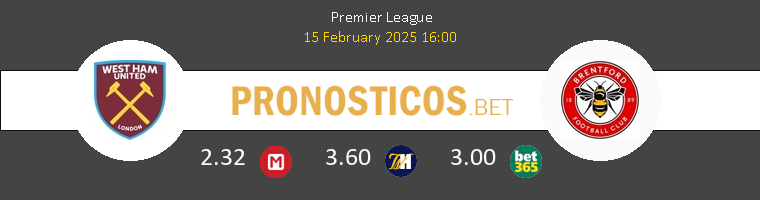 West Ham vs Brentford Pronostico (20 Oct 2025) 1 West Ham vs Brentford Pronostico (20 Oct 2025) 1