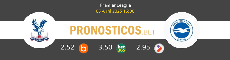 Crystal Palace vs Brighton Hove Albion Pronostico (9 Nov 2025) 1 Crystal Palace vs Brighton Hove Albion Pronostico (9 Nov 2025) 1