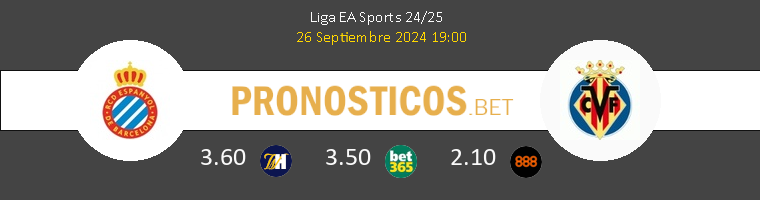 Espanyol vs Villarreal Pronostico (8 Nov 2025) 1 Espanyol vs Villarreal Pronostico (8 Nov 2025) 1