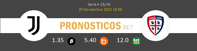 Juventus vs Cagliari Pronostico (29 Nov 2025) 1
