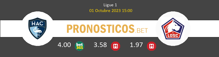 Le Havre vs Lille Pronostico (30 Nov 2025) 1