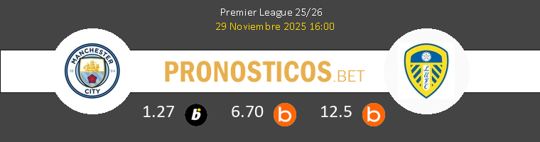 Manchester City vs Leeds United Pronostico (29 Nov 2025) 1
