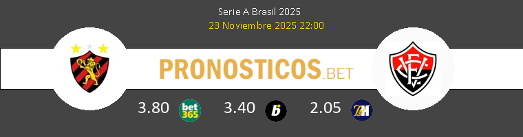 Sport Recife vs Vitória Pronostico (23 Nov 2025) 1