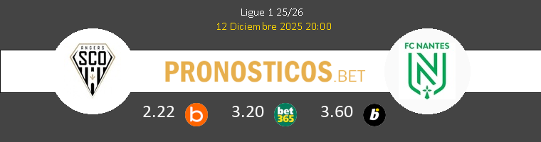 Angers SCO vs Nantes Pronostico (12 Dic 2025) 1 Angers SCO vs Nantes Pronostico (12 Dic 2025) 1