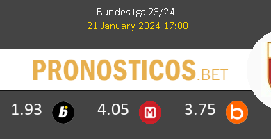 B. Mönchengladbach vs FC Augsburg Pronostico (11 Ene 2026) 4