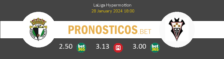 Burgos vs Albacete Pronostico (8 Dic 2025) 1