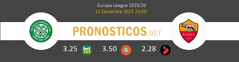 Celtic vs Roma Pronostico (11 Dic 2025) 1 Celtic vs Roma Pronostico (11 Dic 2025) 1