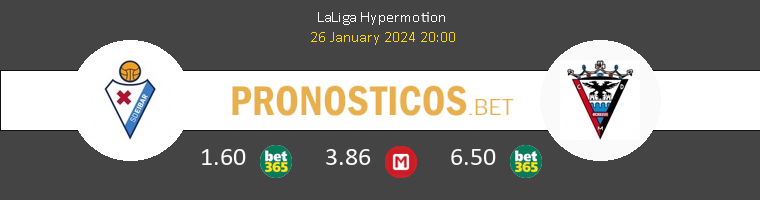 Eibar vs Mirandés Pronostico (2 Ene 2026) 1