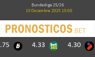 Hoffenheim vs Hamburger SV Pronostico (13 Dic 2025) 1