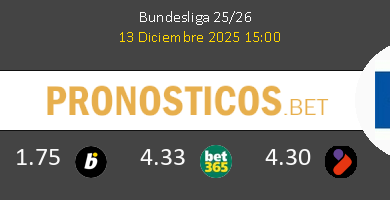 Hoffenheim vs Hamburger SV Pronostico (13 Dic 2025) 5