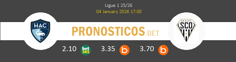 Le Havre vs Angers SCO Pronostico (4 Ene 2026) 1