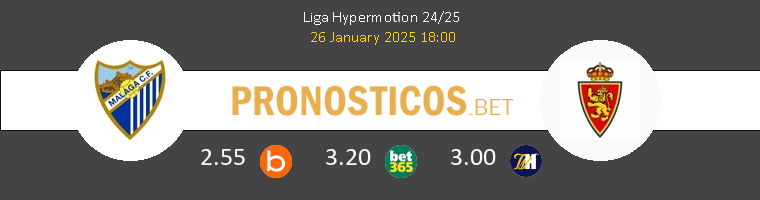 Málaga vs Zaragoza Pronostico (8 Dic 2025) 1