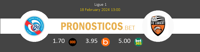 Strasbourg vs Lorient Pronostico (14 Dic 2025) 1 Strasbourg vs Lorient Pronostico (14 Dic 2025) 1