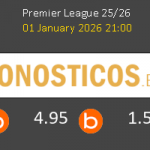 Sunderland vs Manchester City Pronostico (1 Ene 2026) 3