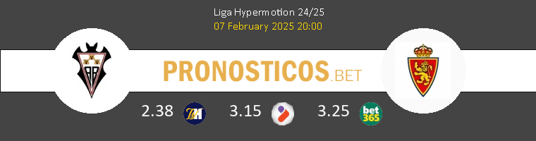 Albacete vs Zaragoza Pronostico (31 Ene 2026) 1 Albacete vs Zaragoza Pronostico (31 Ene 2026) 1