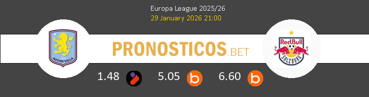 Aston Villa vs Salzburg Pronostico (29 Ene 2026) 1 Aston Villa vs Salzburg Pronostico (29 Ene 2026) 1