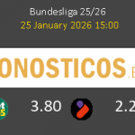 B. Mönchengladbach vs Stuttgart Pronostico (25 Ene 2026) 3