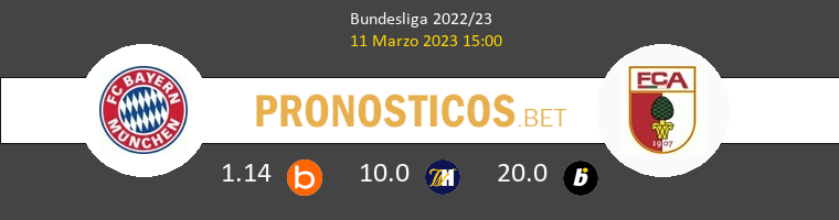 Bayern Munchen vs FC Augsburg Pronostico (24 Ene 2026) 1 Bayern Munchen vs FC Augsburg Pronostico (24 Ene 2026) 1