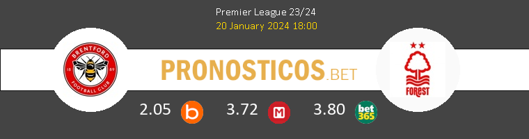 Brentford vs Nottingham Forest Pronostico (25 Ene 2026) 1 Brentford vs Nottingham Forest Pronostico (25 Ene 2026) 1