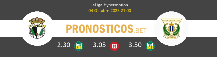 Burgos vs Leganés Pronostico (31 Ene 2026) 1