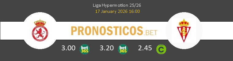 Cultural Leonesa vs Real Sporting Pronostico (17 Ene 2026) 1