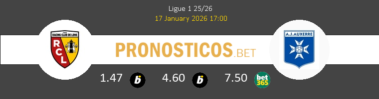 Lens vs Auxerre Pronostico (17 Ene 2026) 1