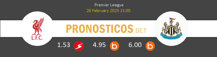 Liverpool vs Newcastle Pronostico (31 Ene 2026) 1