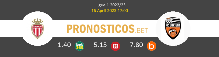 Monaco vs Lorient Pronostico (16 Ene 2026) 1