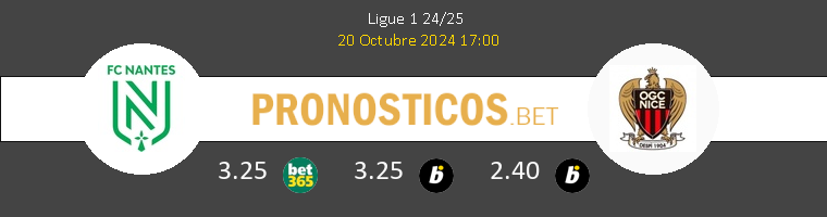 Nantes vs Nice Pronostico (25 Ene 2026) 1