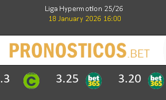 Racing de Santander vs Las Palmas Pronostico (18 Ene 2026) 1