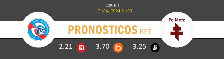 Estrasburgo vs Metz Pronostico (18 Ene 2026) 1