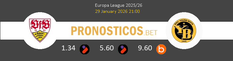 Stuttgart vs Young Boys Pronostico (29 Ene 2026) 1 Stuttgart vs Young Boys Pronostico (29 Ene 2026) 1