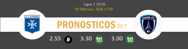 Auxerre vs Paris FC Pronostico (8 Feb 2026) 1