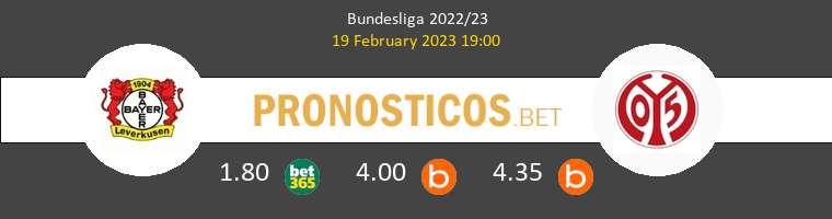Bayer Leverkusen vs Mainz 05 Pronostico (28 Feb 2026) 1 Bayer Leverkusen vs Mainz 05 Pronostico (28 Feb 2026) 1