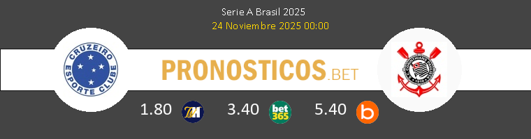 Cruzeiro vs Corinthians Pronostico (26 Feb 2026) 1