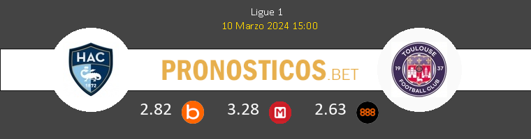 Le Havre vs Toulouse Pronostico (15 Feb 2026) 1