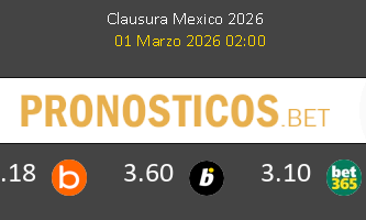 León vs Necaxa Pronostico (1 Mar 2026) 3