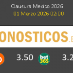 Monterrey vs Cruz Azul Pronostico (1 Mar 2026) 3