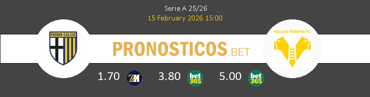 Parma vs Hellas Verona Pronostico (15 Feb 2026) 1 Parma vs Hellas Verona Pronostico (15 Feb 2026) 1