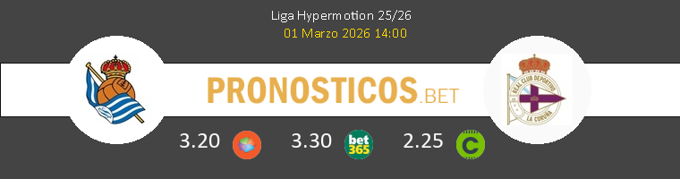 R. Sociedad B vs Deportivo Pronostico (1 Mar 2026) 1