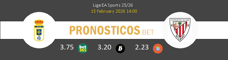 Real Oviedo vs Athletic de Bilbao Pronostico (15 Feb 2026) 1