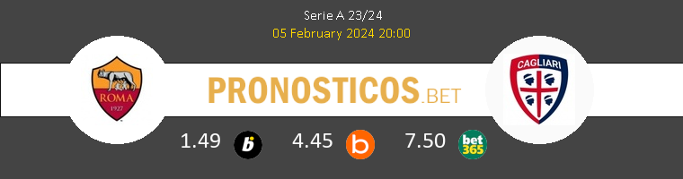 Roma vs Cagliari Pronostico (9 Feb 2026) 1