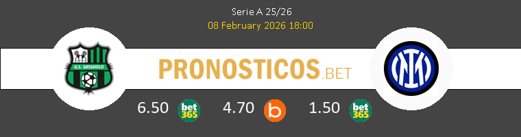 Sassuolo vs Inter Pronostico (8 Feb 2026) 1