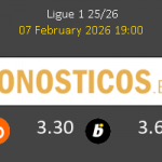 Stade Brestois vs Lorient Pronostico (7 Feb 2026) 7