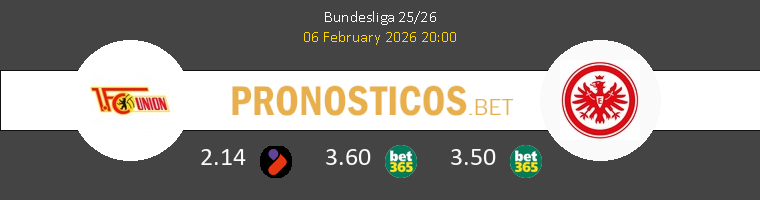 Union Berlin vs Eintracht Frankfurt Pronostico (6 Feb 2026) 1