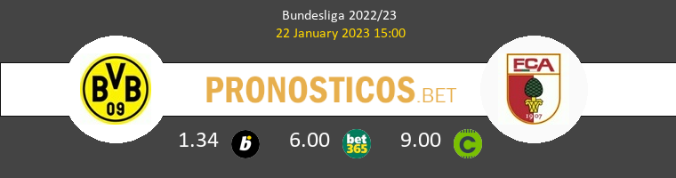Dortmund vs FC Augsburgo Pronostico (14 Mar 2026) 1 Dortmund vs FC Augsburgo Pronostico (14 Mar 2026) 1