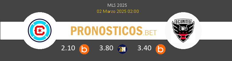 Chicago Fire vs DC United Pronostico (15 Mar 2026) 1