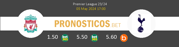 Liverpool vs Tottenham Hotspur Pronostico (15 Mar 2026) 1