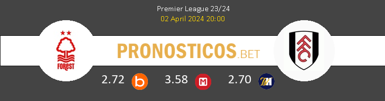 Nottingham Forest vs Fulham Pronostico (15 Mar 2026) 1 Nottingham Forest vs Fulham Pronostico (15 Mar 2026) 1